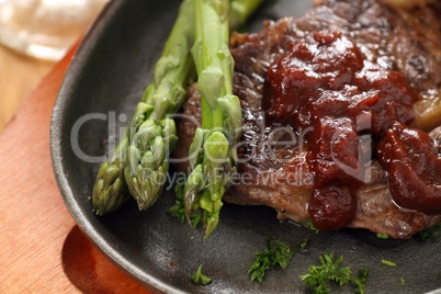 Asparagus And Steak
