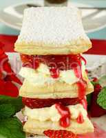 Strawberry Mille Feuille