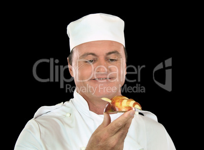 Apple Sculpture Chef