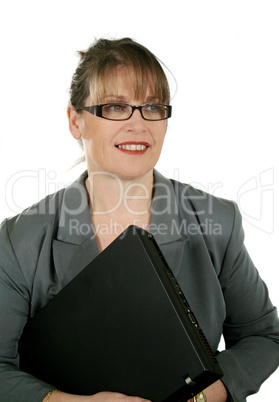 Businesswoman With Laptop