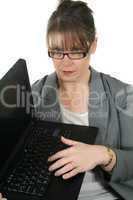 Businesswoman With Laptop 2