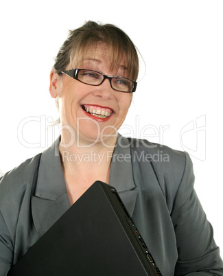 Businesswoman With Laptop 4