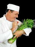 Celery Feeding Chef