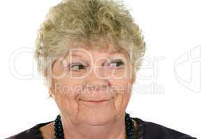 Cheeky Senior Woman