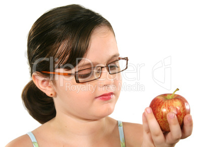 Child With Apple