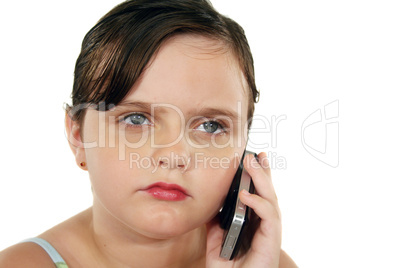 Child With Cell Phone 2