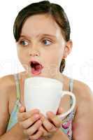 Child With Coffee Mug 1