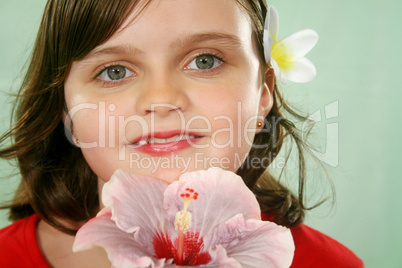 Child With Flower 1