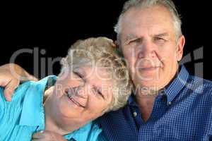 Devoted Senior Couple