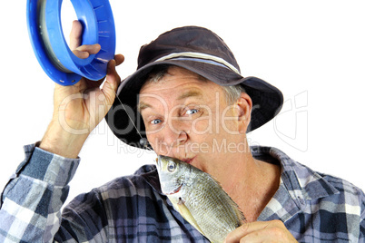 Kissing Fisherman
