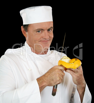 Orange Peeling Chef