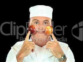 Rosy Cheeked Apple Chef