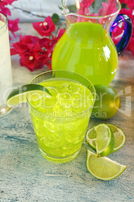 Iced Lime Drink