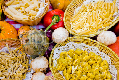 Italian food display