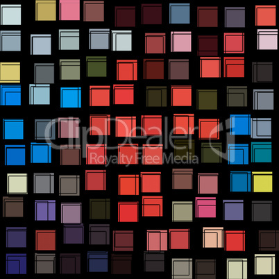 abstract lines and squares illustration
