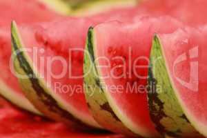 Geschnittene Wassermelone