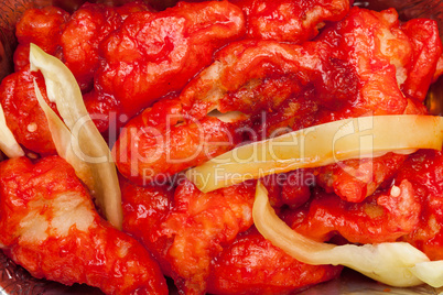 Chicken with Sweet and Sour Sauce