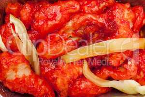 Chicken with Sweet and Sour Sauce