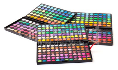 Set of Multicolored Eyeshadows