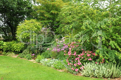 Brittany, le Jardin Lepage in Pleumeur Bodou