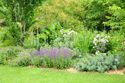 Brittany, le Jardin Lepage in Pleumeur Bodou