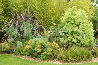 Brittany, le Jardin Lepage in Pleumeur Bodou