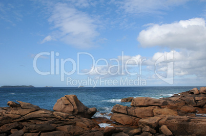 France, granite rocks in Tregastel