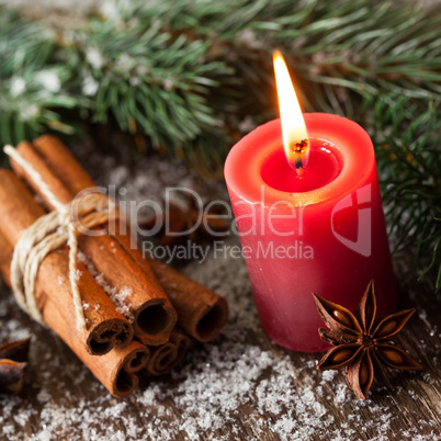 Erster Advent / christmas candle