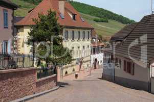 France, the picturesque old village of Orschwiller