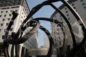 France, modern building in the district of La Defense