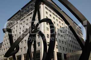 France, modern building in the district of La Defense