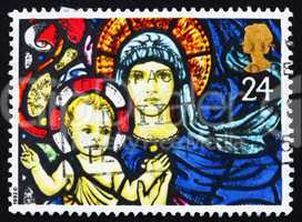Postage stamp GB 1992 Madonna and Child, Christmas