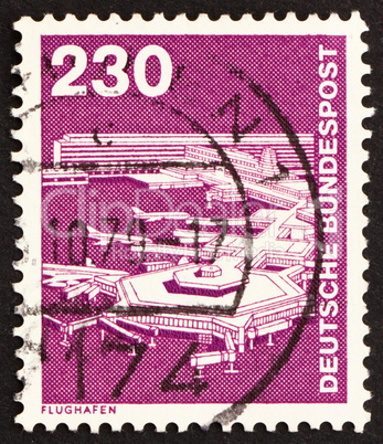 Postage stamp Germany 1979 Frankfurt Airport