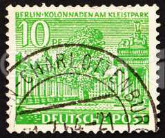 Postage stamp Germany 1949 Cloisters, Kleist Park, Berlin