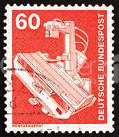 Postage stamp Germany 1978 X-Ray Machine