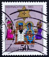 Postage stamp Germany 1983 Nativity, Christmas