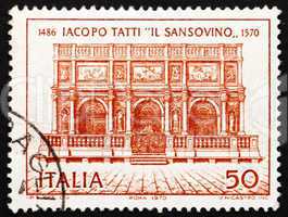 Postage stamp Italy 1970 Loggia of St, Mark's Campanile, Venice