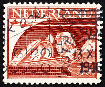 Postage stamp Netherlands 1944 Pilot