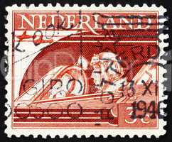 Postage stamp Netherlands 1944 Pilot