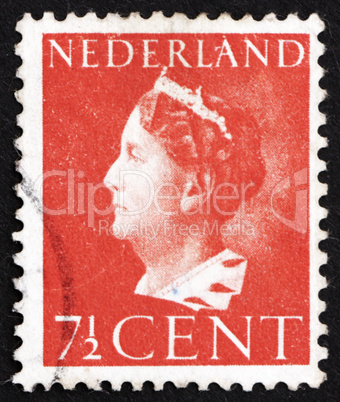 Postage stamp Netherlands 1940 Queen Wilhelmina