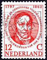 Postage stamp Netherlands 1960 Jacobus Schroeder van der Kolk