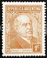 Postage stamp Argentina 1935 Domingo Faustino Sarmiento