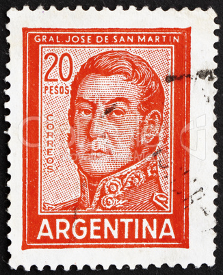 Postage stamp Argentina 1967 Jose de San Martin, General
