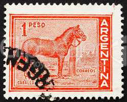 Postage stamp Argentina 1959 Domestic Horse