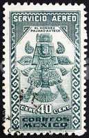 Postage stamp Mexico 1935 Aztec Bird-Man