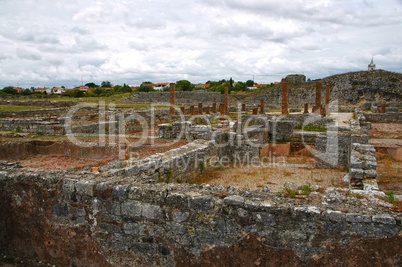 Römische Ausgrabungsstätte Conímbriga, Portugal