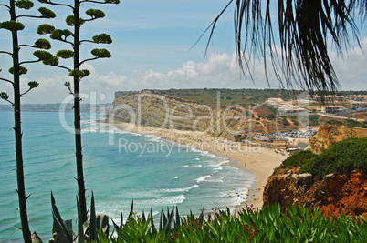 Strand von Porto de Mós, Algarve