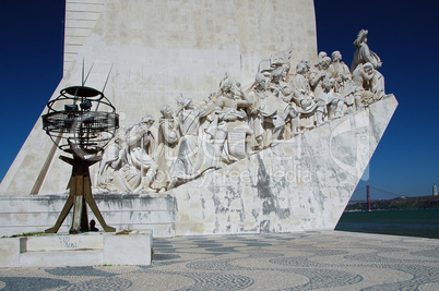 Das Denkmal der Entdeckungen, Lissabon, Portugal