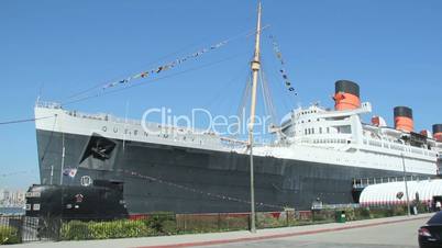 Queen Mary Ship in Long Beach