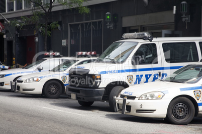 NYPD Patrol cars